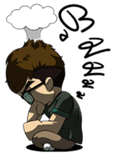 Eye-Glasses sticker #7316646