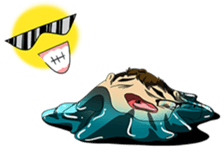 Eye-Glasses sticker #7316654