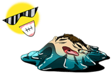 Eye-Glasses sticker #7316654