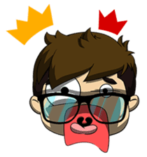 Eye-Glasses sticker #7316658