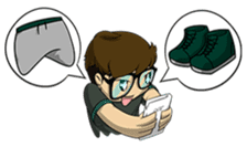 Eye-Glasses sticker #7316660