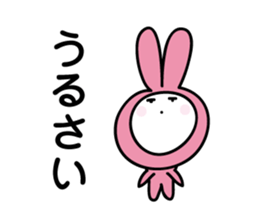 kigurumi rabbit sticker by keimaru sticker #7317066