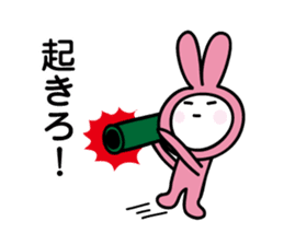 kigurumi rabbit sticker by keimaru sticker #7317074