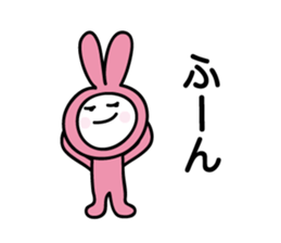 kigurumi rabbit sticker by keimaru sticker #7317077