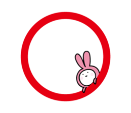 kigurumi rabbit sticker by keimaru sticker #7317085