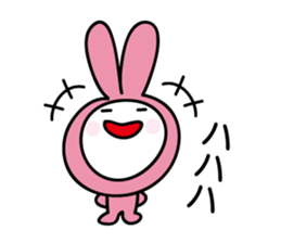 kigurumi rabbit sticker by keimaru sticker #7317094