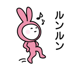 kigurumi rabbit sticker by keimaru sticker #7317099