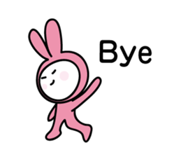 kigurumi rabbit sticker by keimaru sticker #7317100