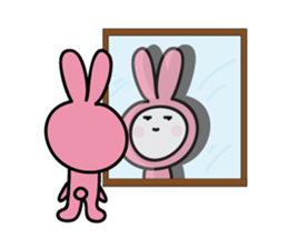 kigurumi rabbit sticker by keimaru sticker #7317102