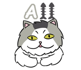 A-Z Cat's Words sticker #7317224