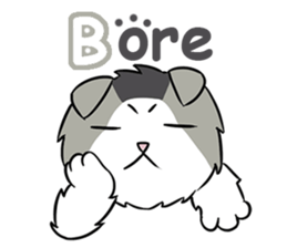 A-Z Cat's Words sticker #7317225