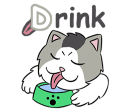 A-Z Cat's Words sticker #7317227