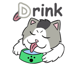 A-Z Cat's Words sticker #7317227