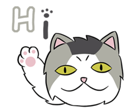 A-Z Cat's Words sticker #7317231