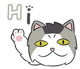 A-Z Cat's Words sticker #7317231