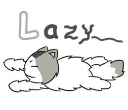 A-Z Cat's Words sticker #7317235