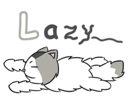 A-Z Cat's Words sticker #7317235