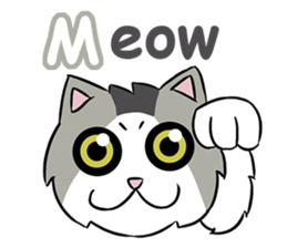 A-Z Cat's Words sticker #7317236