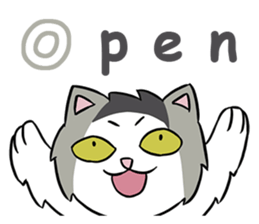 A-Z Cat's Words sticker #7317238