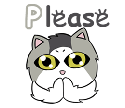 A-Z Cat's Words sticker #7317239