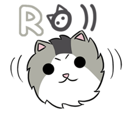 A-Z Cat's Words sticker #7317241