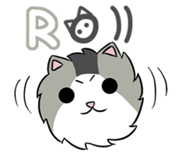 A-Z Cat's Words sticker #7317241