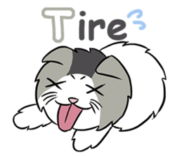 A-Z Cat's Words sticker #7317243