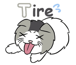 A-Z Cat's Words sticker #7317243