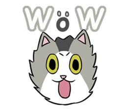 A-Z Cat's Words sticker #7317246