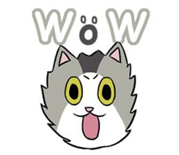 A-Z Cat's Words sticker #7317246