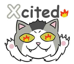 A-Z Cat's Words sticker #7317247