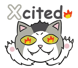 A-Z Cat's Words sticker #7317247