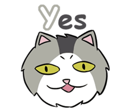 A-Z Cat's Words sticker #7317248