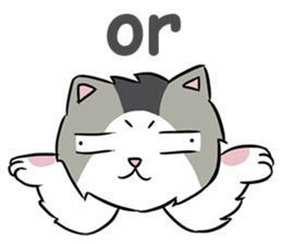 A-Z Cat's Words sticker #7317259