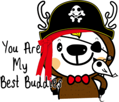 Pirate  Johnny Luke sticker #7317270