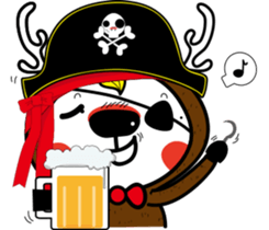 Pirate  Johnny Luke sticker #7317273