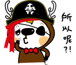 Pirate  Johnny Luke sticker #7317276
