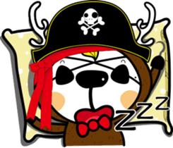 Pirate  Johnny Luke sticker #7317298