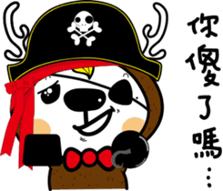 Pirate  Johnny Luke sticker #7317299