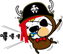 Pirate  Johnny Luke sticker #7317301