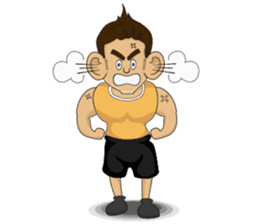 Ape man Lifestyle (Thai Ver.) sticker #7317442