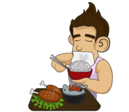 Ape man Lifestyle (Thai Ver.) sticker #7317455