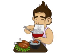 Ape man Lifestyle (Thai Ver.) sticker #7317455