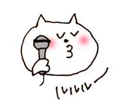 yuru japanese cat sticker #7317926