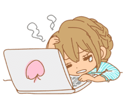 Girls 3 Daily Life sticker #7318002