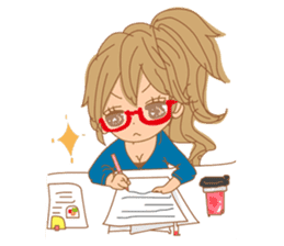 Girls 3 Daily Life sticker #7318003