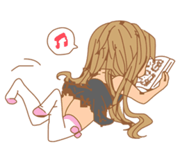 Girls 3 Daily Life sticker #7318006