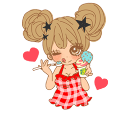 Girls 3 Daily Life sticker #7318010