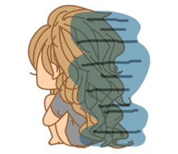 Girls 3 Daily Life sticker #7318015