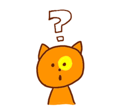 Cute Cat(YURU) sticker #7318812